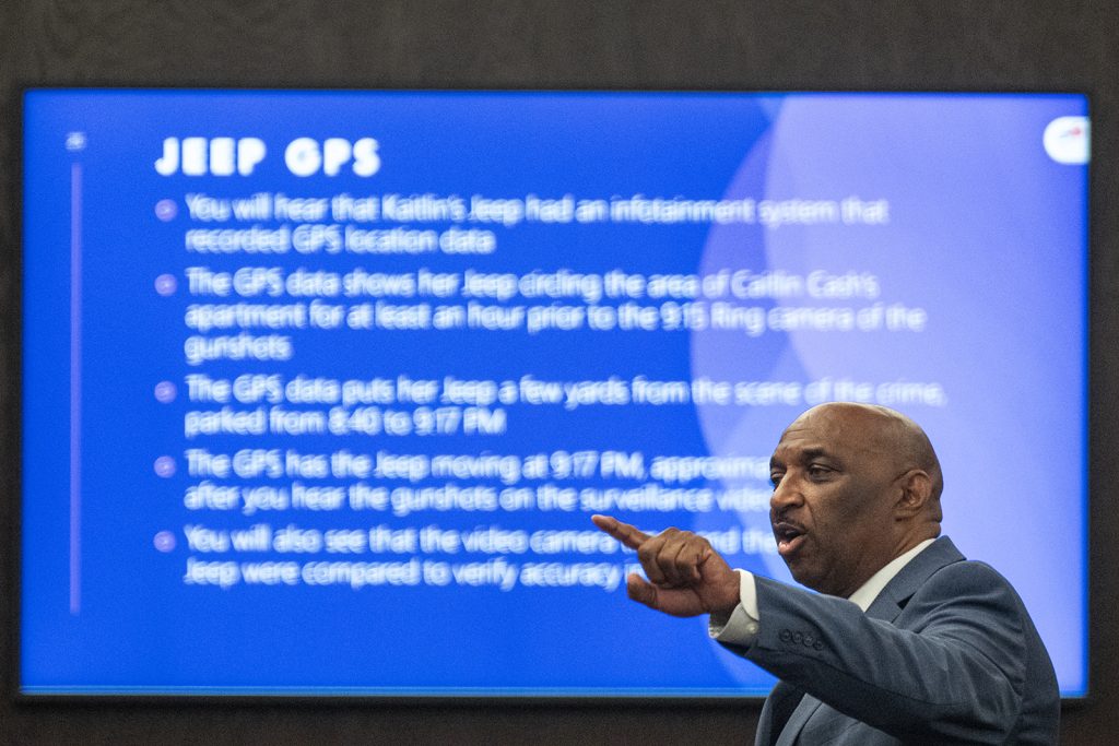 The woman accused of killing pro cyclist Mo Wilson tracked her on a